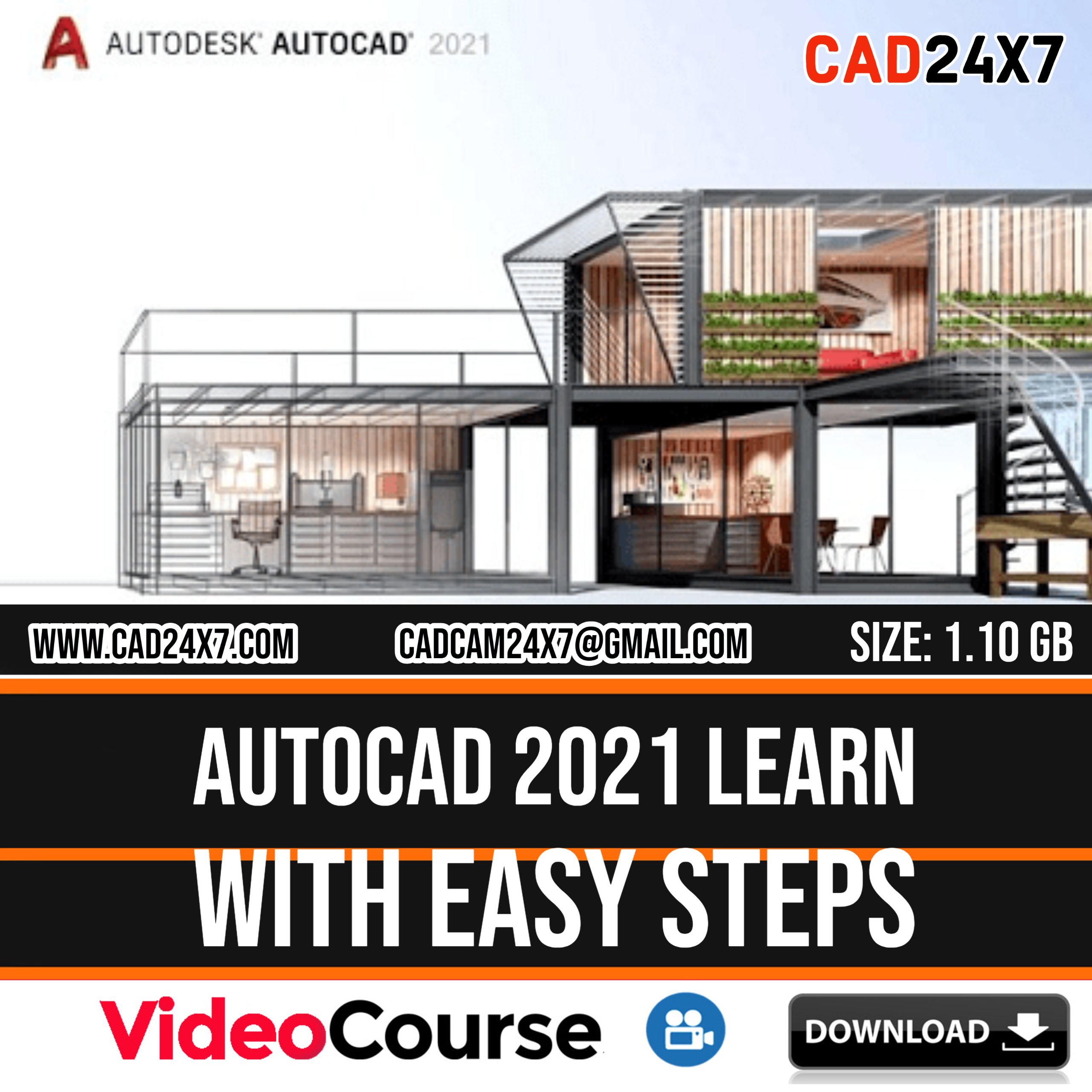 Autocad 2021 learn with easy steps