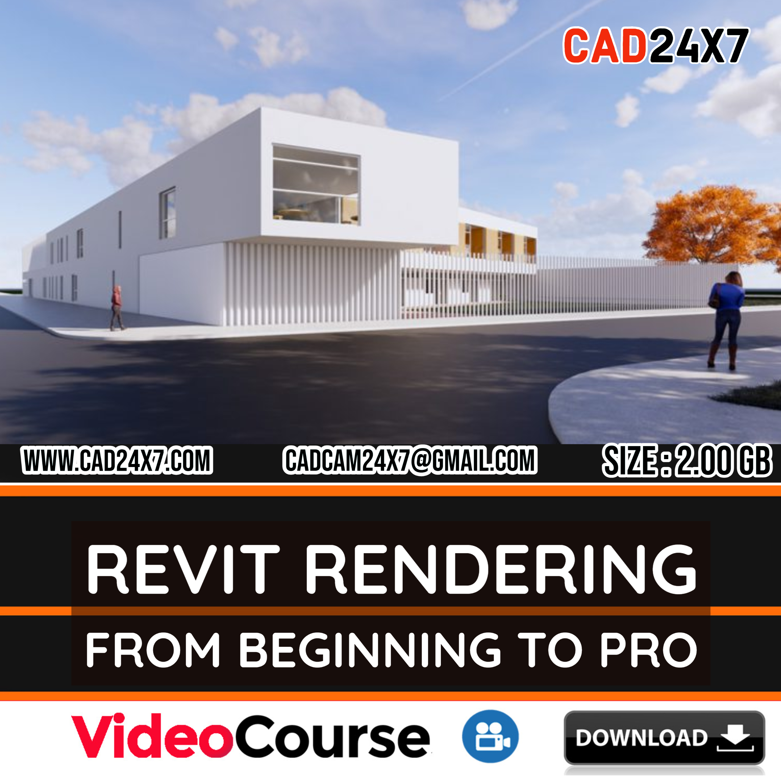 Revit-Rendering-from-beginning-to-Pro