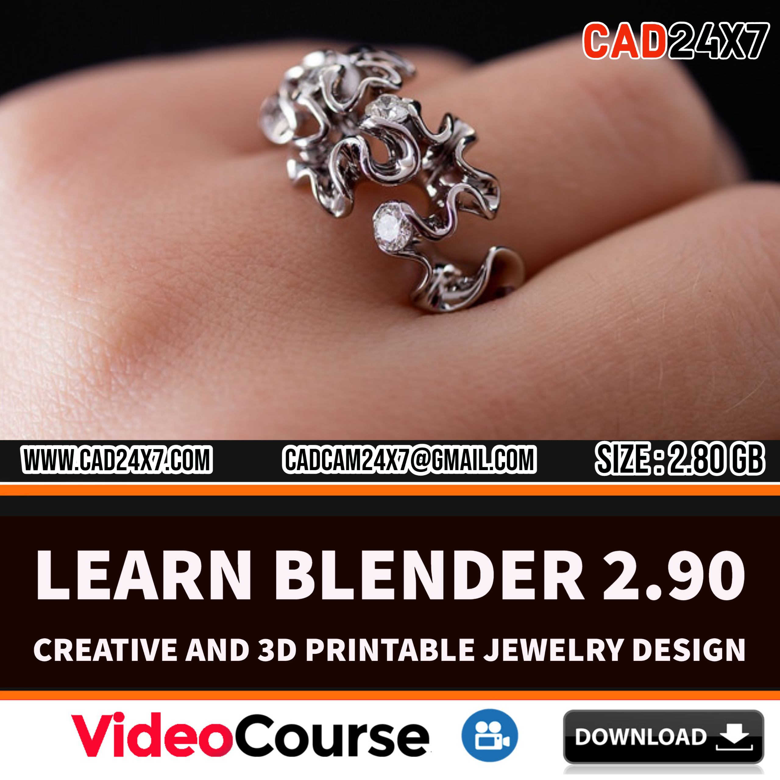 Learn-Blender-2.90-Creative-and-3D-Printable-Jewelry-Design