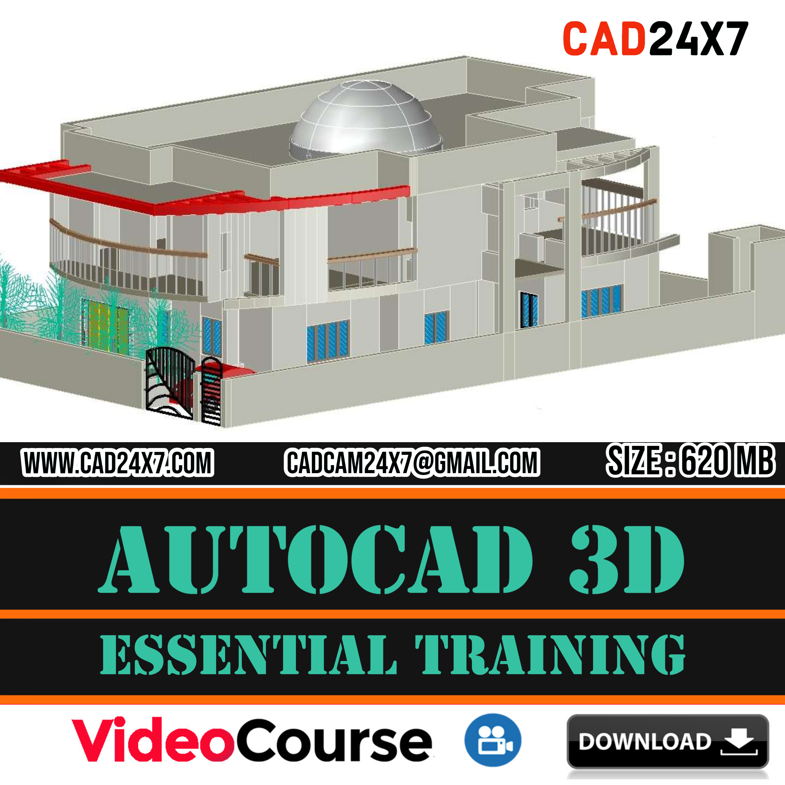 AutoCAD 3D Essential Training