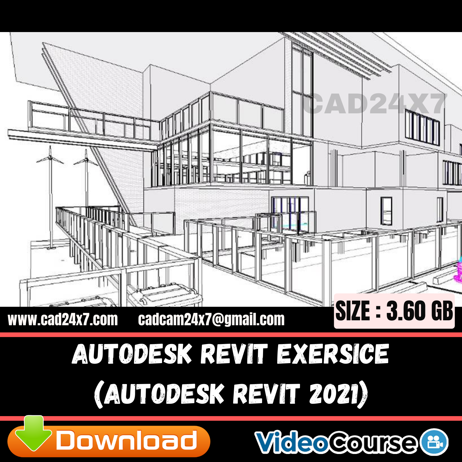 Autodesk Revit Exersice (Autodesk Revit 2021)