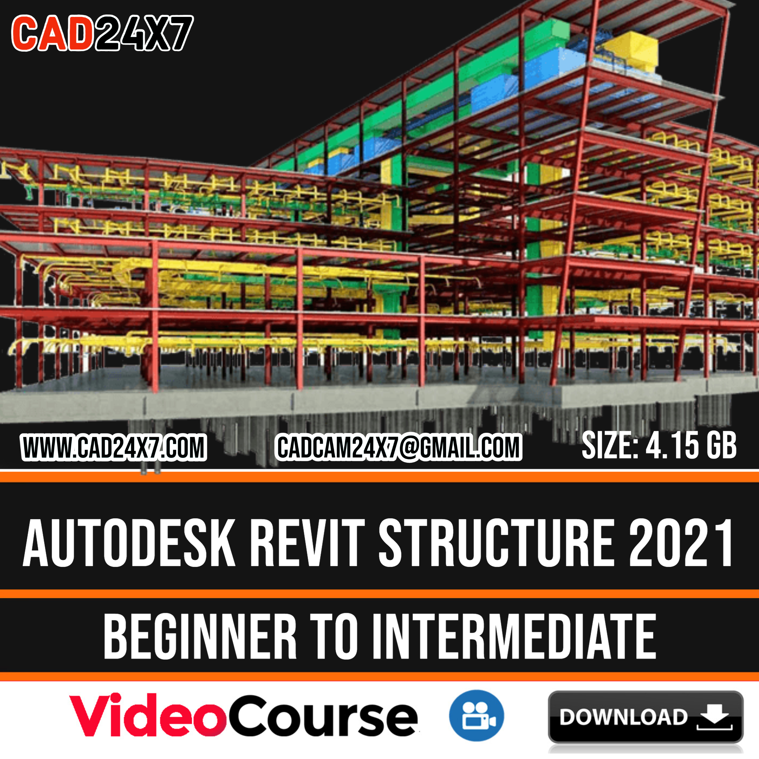 Autodesk Revit Structure 2021 Beginner to Intermediate